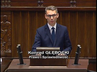 Poseł Konrad Głębocki - Wystąpienie z dnia 28 stycznia 2016 roku.