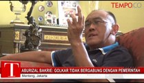 Aburizal Bakrie: Golkar Tidak Bergabung dengan Pemerintah