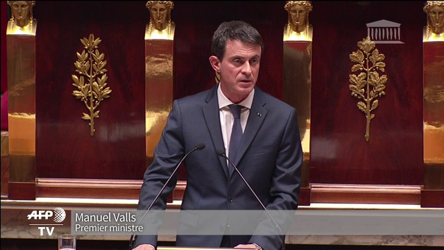 Les Français demandent une unité sans faille (Valls)