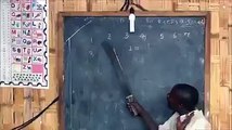 Teacher used to teach student a BIG KNIFE