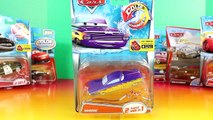 Disney Pixar Cars Color Changers Lightning McQueen Mack Dip & Dunk Trailer Sheriff Sally R
