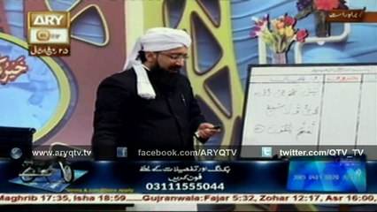 QURAN SUNIYE AUR SUNAIYE 5th February 2016