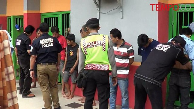 12 Narapidana Lapas Serang Positif Konsumsi Narkoba