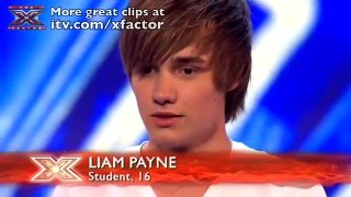 Liam Paynes X Factor Audition itv.com/xfactor