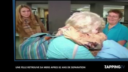 Une mère retrouve sa fille après 82 ans de séparation, les images émouvantes (vidéo)