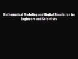 Mathematical Modeling and Digital Simulation for Engineers and Scientists  PDF Download