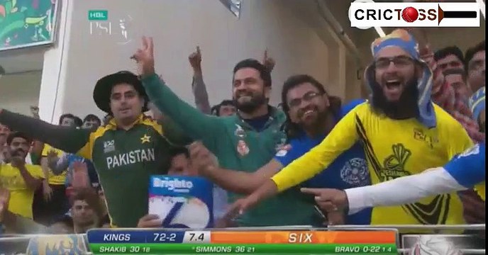 Lendl Simmons Scored 15 runs in DJ Bravo Over