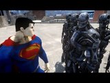 SUPERMAN VS TERMINATOR ARMY - MAN OF STEEL VS THE TERMINATOR