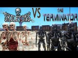 Terminator Army vs Skeleton - Epic Battle