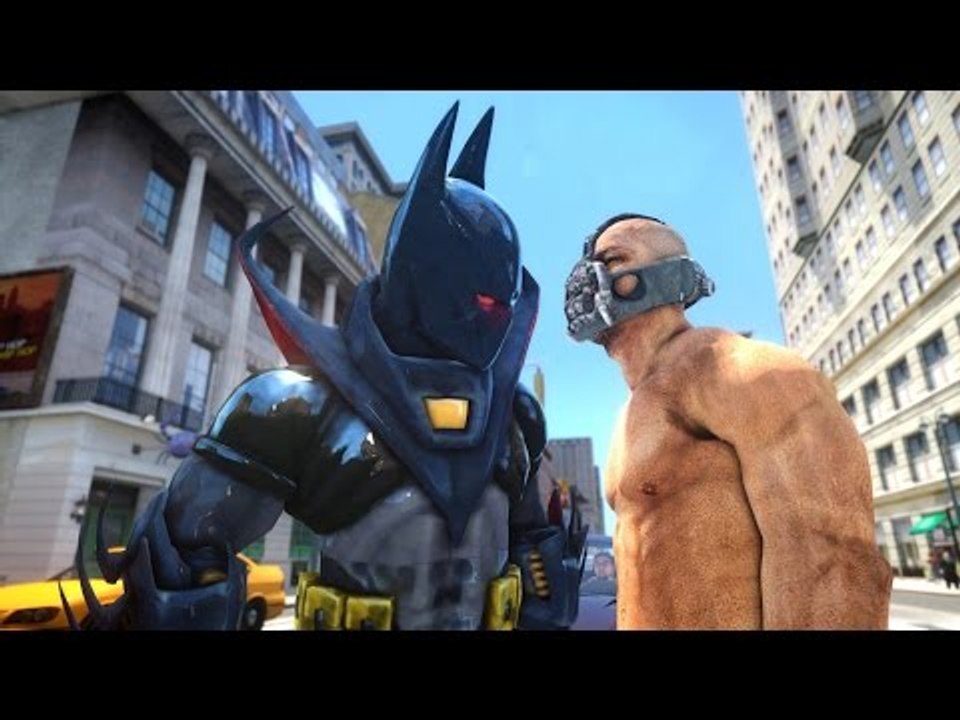 BATMAN VS BANE - BATMAN KNIGHTFALL