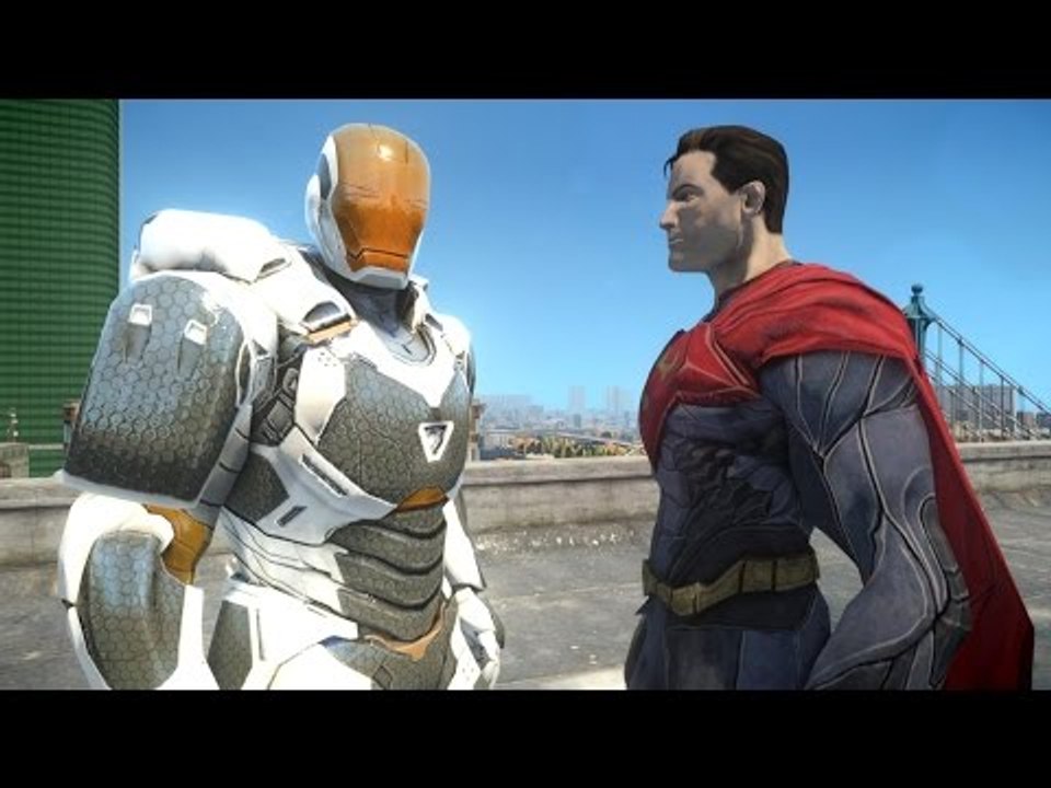 SUPERMAN VS IRON MAN - EPIC BATTLE