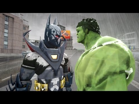 BATMAN VS HULK - Batman Knightfall