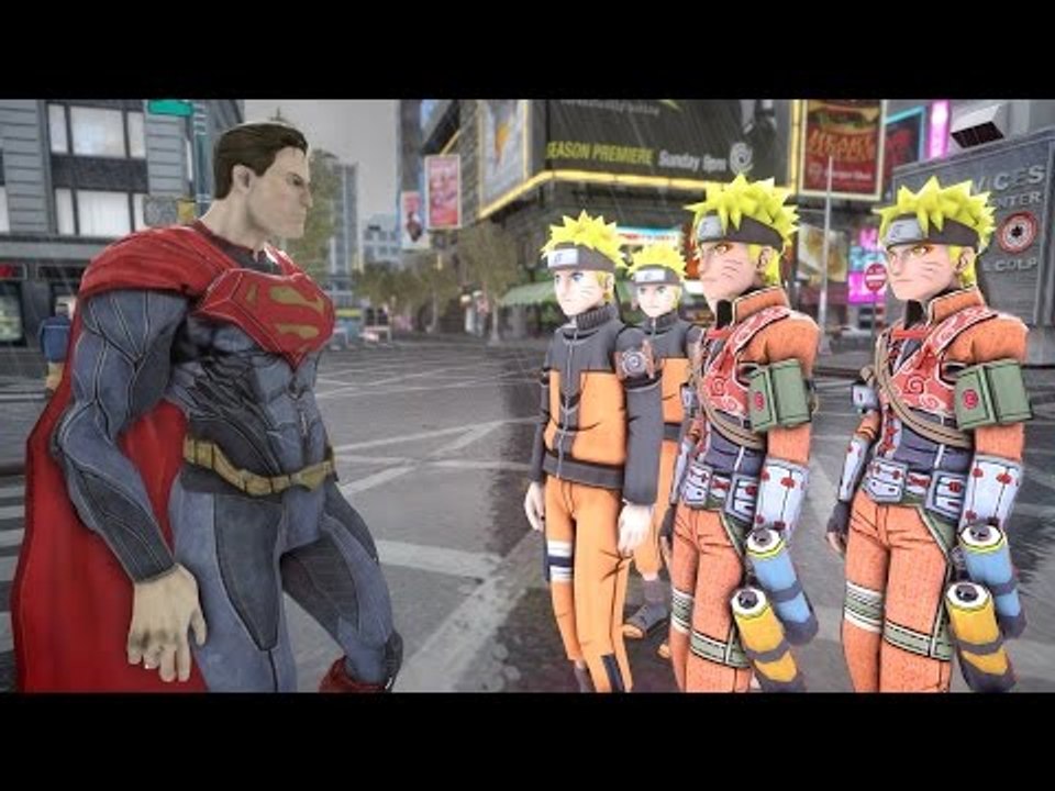 SUPERMAN VS NARUTO - EPIC BATTLE