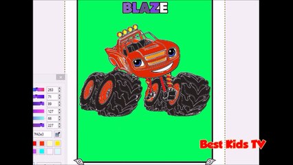 Blaze and the Monster Machines - Coloring Pages for Kids - Full Coloring Book