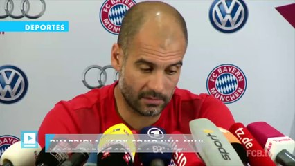Guardiola: “Soy como una mujer, puedo hacer varias cosas a la vez"