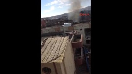 Cizre'de Sabah Saatlerinde Çıkan Çatışma Kamerada