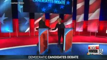 Clinton, Sanders spar in first one-on-one debate