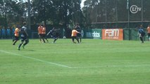 Fez fila! Rafael Marques dribla três e faz golaço no ângulo em jogo-treino do Palmeiras