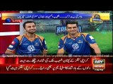 Karachi Kings' owner Mr. Salman Iqbal felicitates everyone over match win