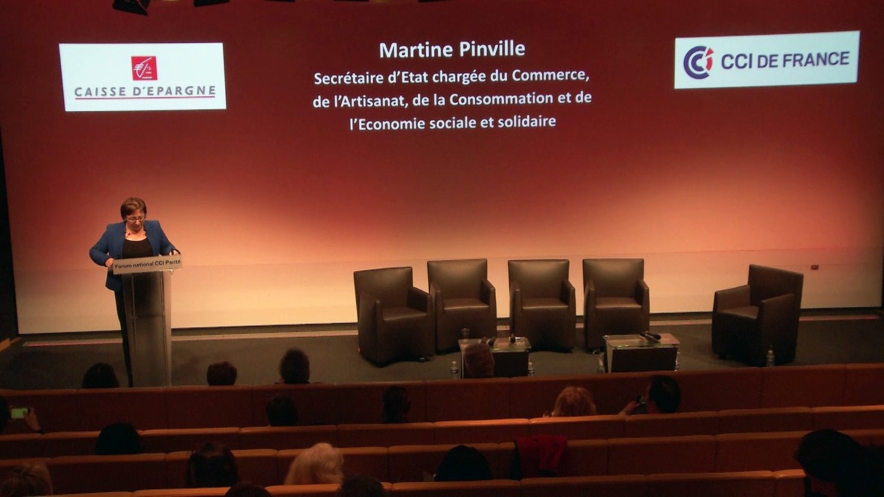 Martine Pinville - Forum CCI Parité