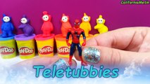 Play-Doh Rainbow Teletubbies Funny Surprise Toys