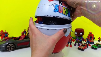 Spiderman Play Doh Surprise Egg Marvel Amazing Toys