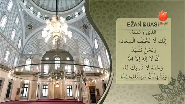 Cübbeli Ahmet Hoca Efendi'den Ezân Duası