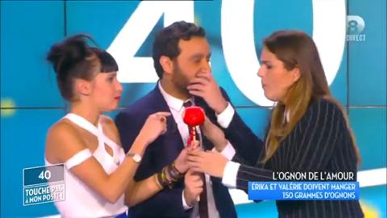 Valérie Benaïm et Erika Moulet mangent un oignon dans TPMP