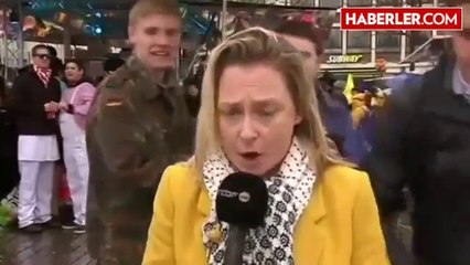 Une journaliste de la RTBF se fait tripoter en direct lors du carnaval de Cologne