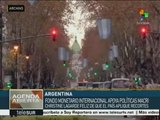 El FMI apoya las políticas neoliberales de Macri en Argentina