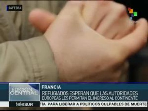 Francia: refugiados del campamento de Calais son blanco de agresiones