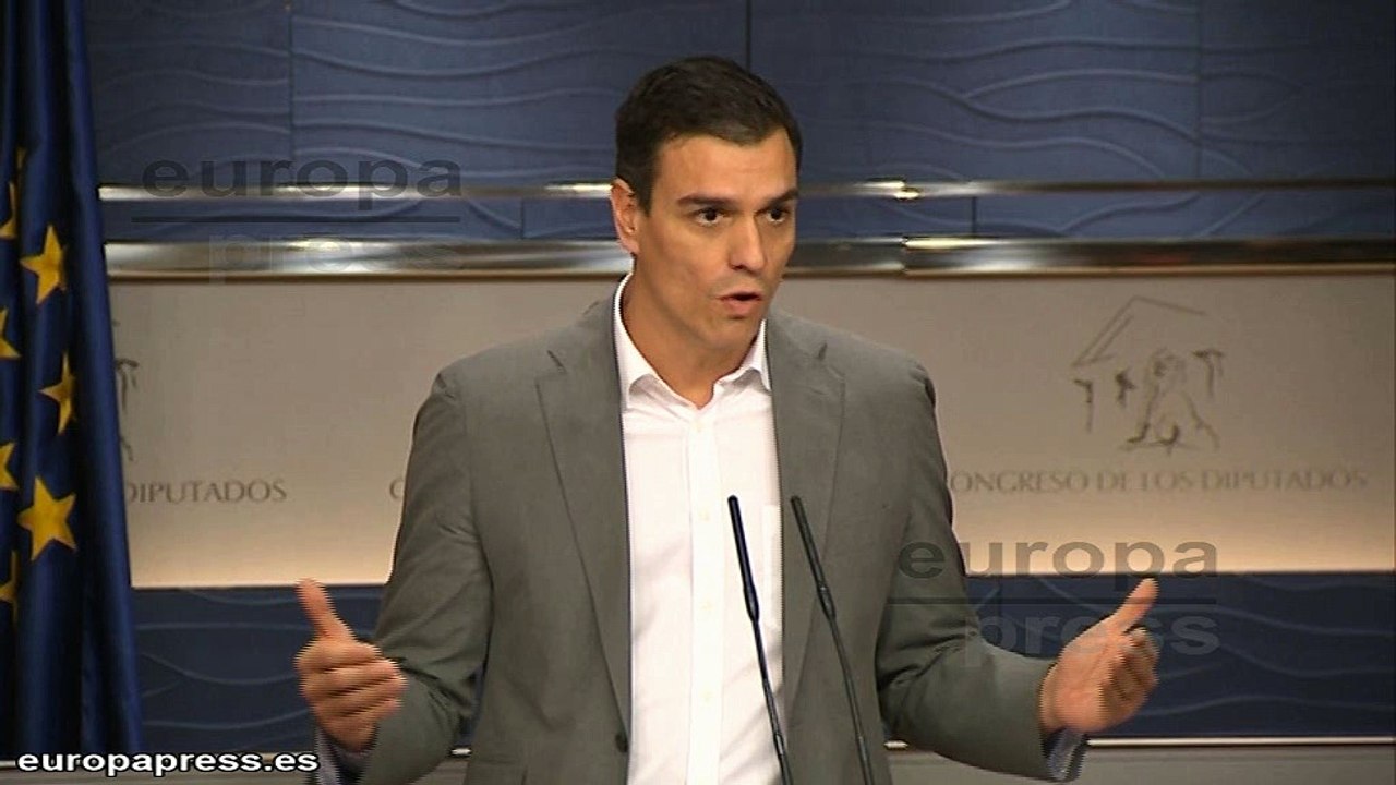 Pedro Sánchez pide que "recapacite" a Pablo Iglesias