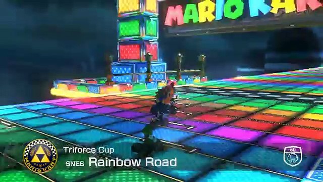 Mario Kart 8 - (SNES) Rainbow Road