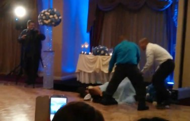 Groom Gets Too Turnt Up and KOs Bride