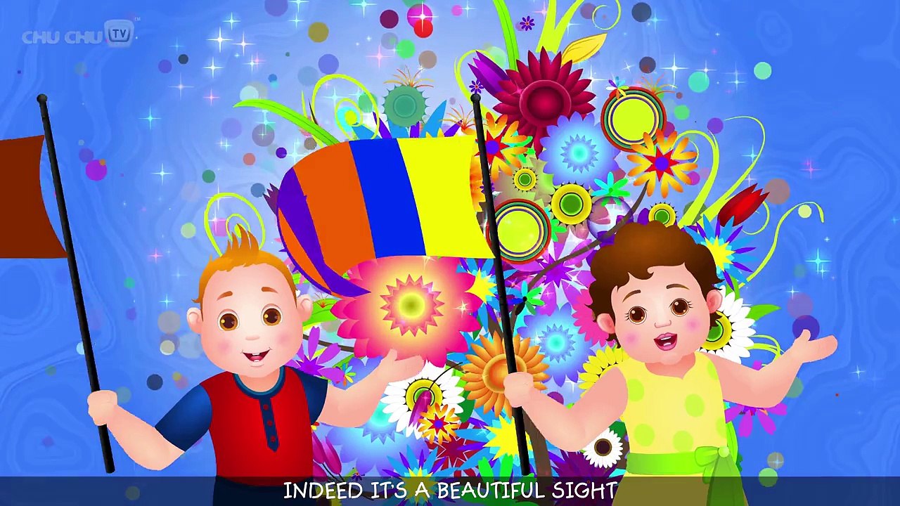 Color Songs - The ORANGE Song - Learn Colours - Preschool Colors Nursery Rhymes - ChuChu TV
