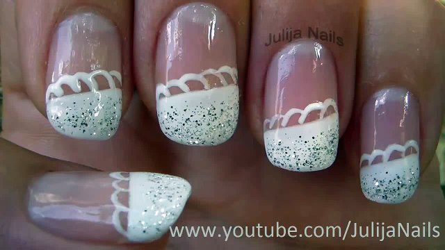 Cвадебный дизайн ногтей Bride Wedding Nail Art