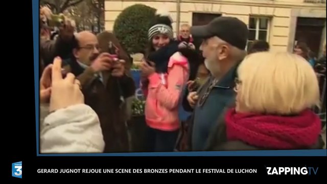 Gérard Jugnot rejoue une scène des Bronzés pendant le festival de Luchon (vidéo)