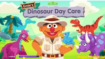 Sesame Street Ernies Dinosaur Day Care T-Rex Caretaker Children Preschool Entertainment