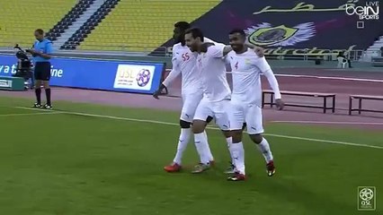 منير الحمداوي يسجل أولى أهدافه بالدوري القطري بطريقة رائعة