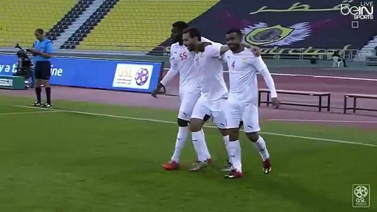 منير الحمداوي يسجل أولى أهدافه بالدوري القطري بطريقة رائعة