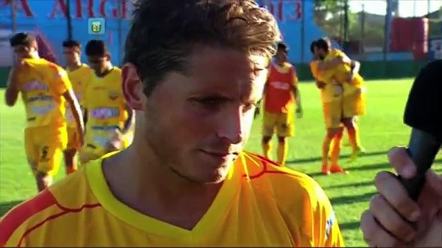 Olivares: Sacamos un gran... . Los Andes 0 - Crucero 1. Fecha 1. B Nacional 2016. FPT.