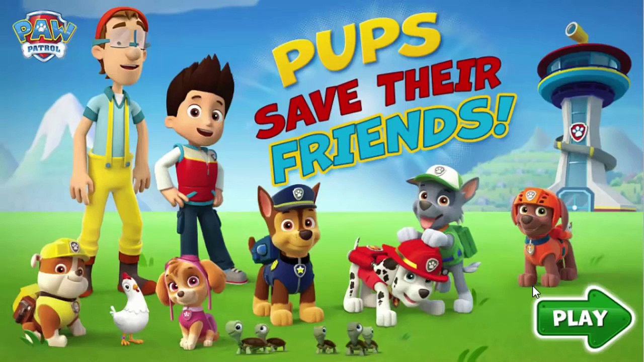 PAW Patrol - Pups Save Their Friends, Full Episodes In English (Video 2014 - 2015) - Online Game