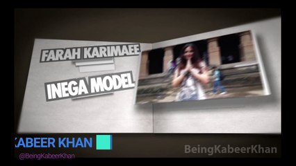 Farah Karimaee (Inage Model, Bollywood Actress) A Special video From A Big Fan