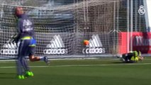 Quand Zidane combine avec CR7 à l'entraînement