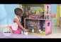 Girls Pink Barbie Dollhouse With Interactive Furniture Light And Sounds KidKraft 65382