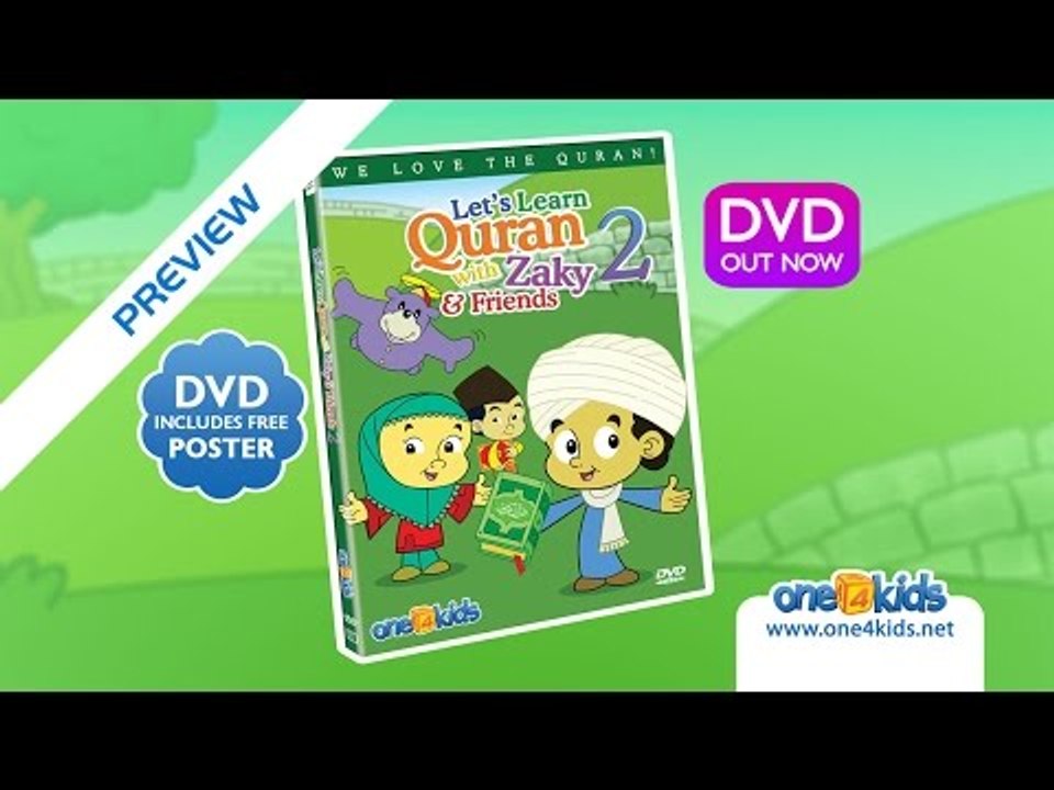 Let's Learn Quran with Zaky & Friends PART 2 - DVD preview