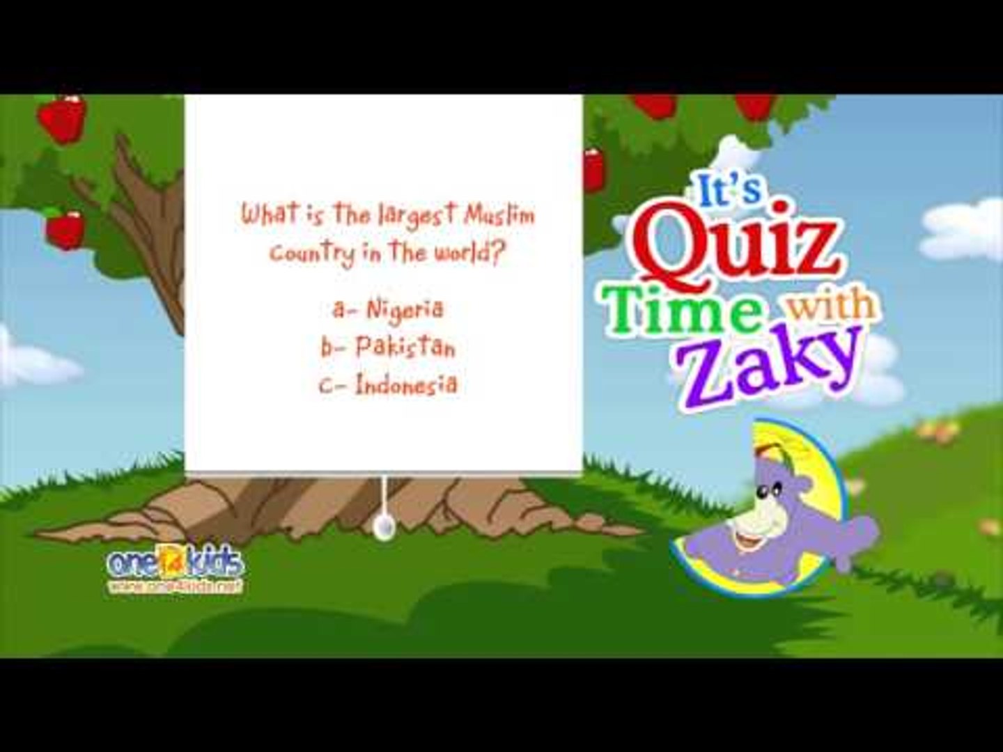 It S Quiztime With Zaky Let S Learn Quran With Zaky Part 1 Video Dailymotion
