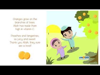 Zaky's Amazing Creations Series 2 - FRUITS & COLOURS (Islamic Cartoon)