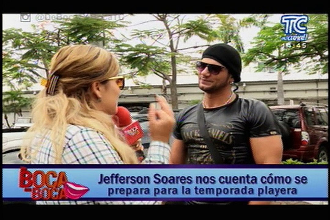 Jefferson Soares nos cuenta cómo se prepara para la temporada playera