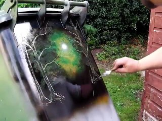 Çöp Kutusuna Yaptığı Manzara Fotoğrafı ile Bob Amcayı Kıskandıracak Muhteşem Yetenek